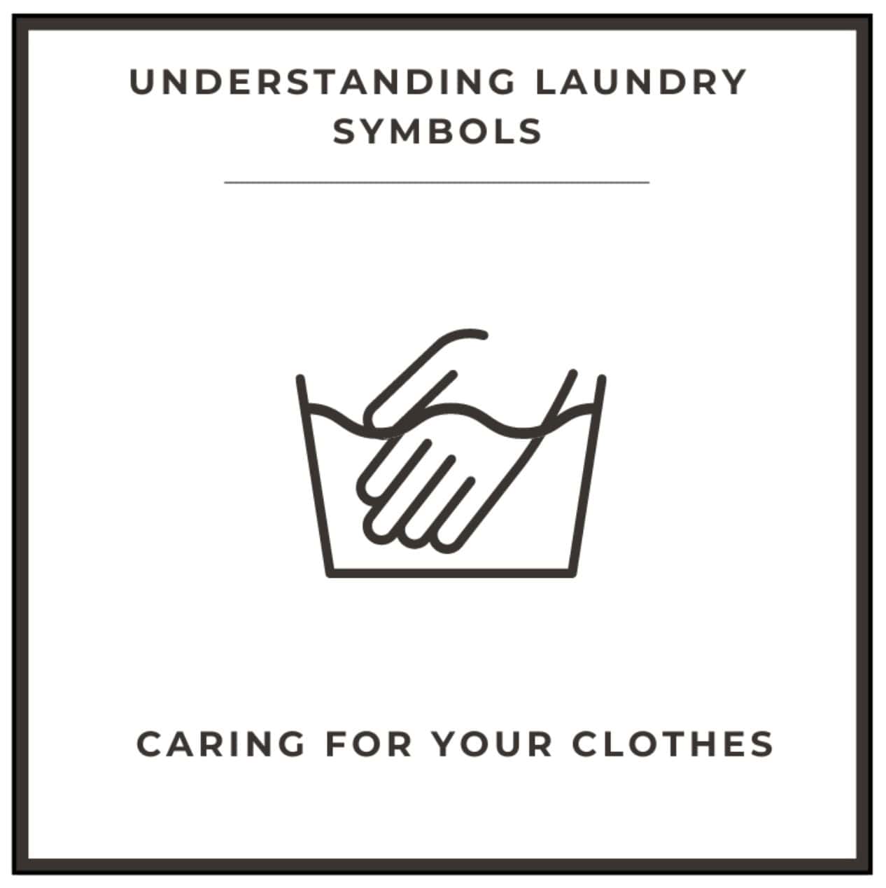 Understanding Laundry Symbols