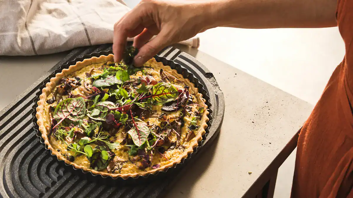 Mushroom Tart recipe